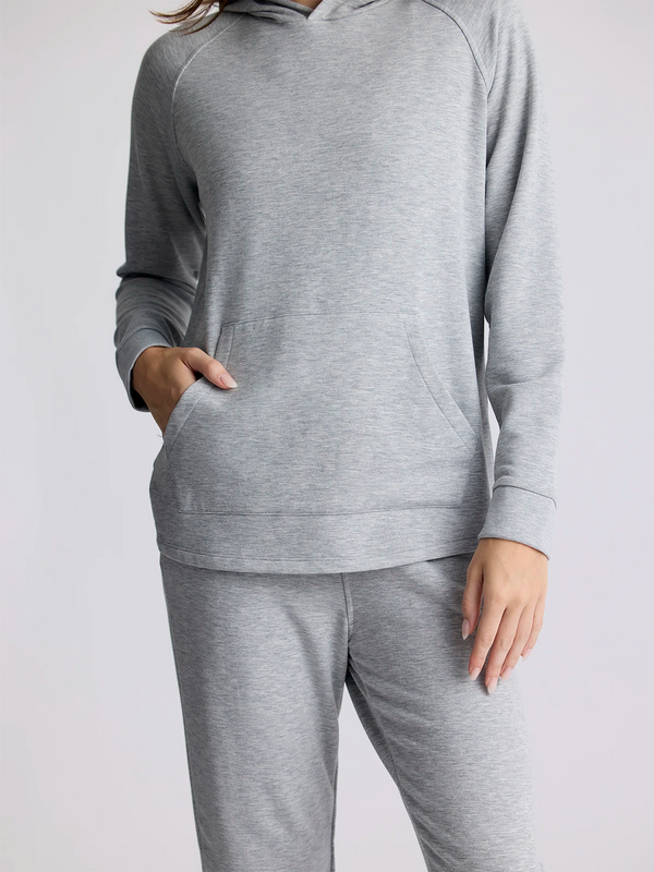 FREECITY Women Basic Goodness Fluff Hoodie Heather Yumm main image 0