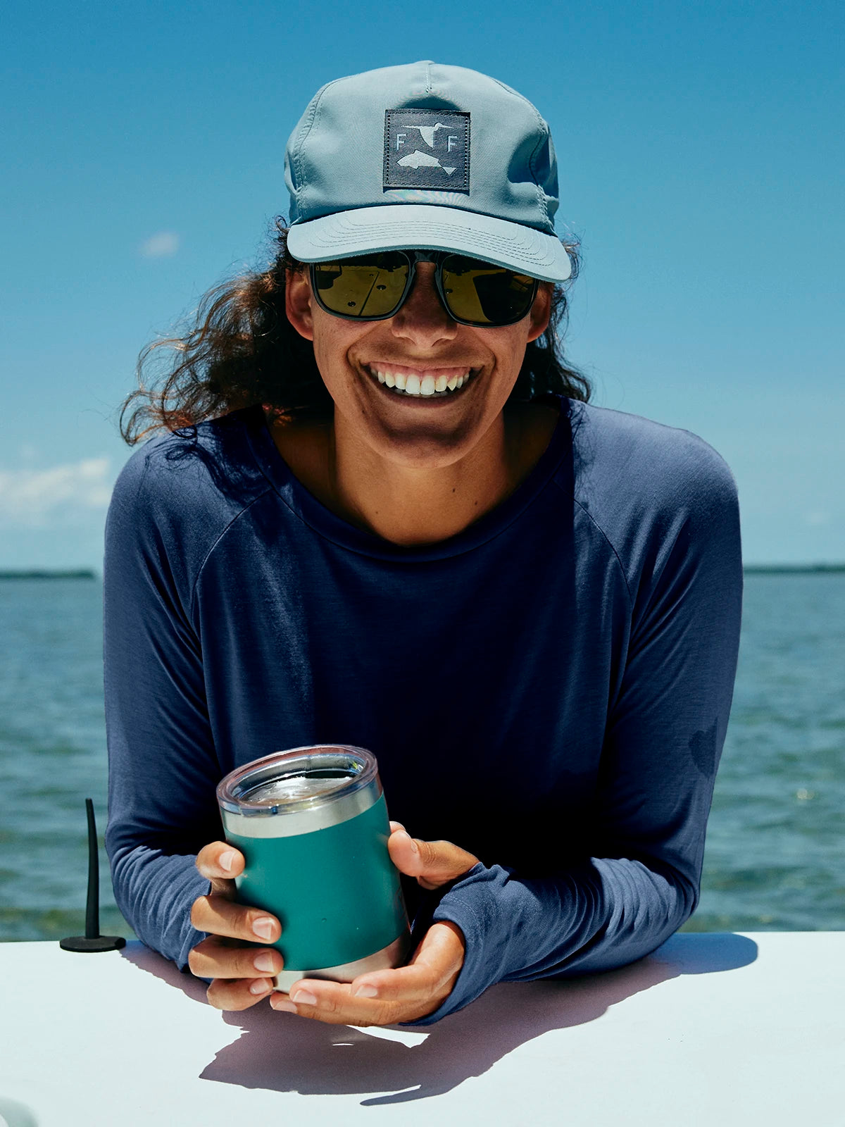 Women's Bamboo Lightweight Long Sleeve II - Clear Sky