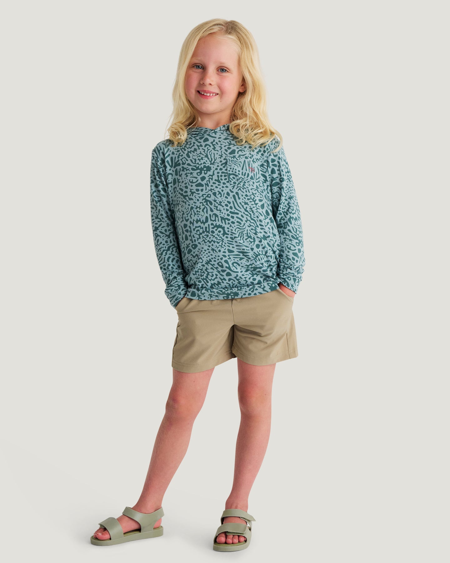 Toddler Breeze Short - Dark Khaki