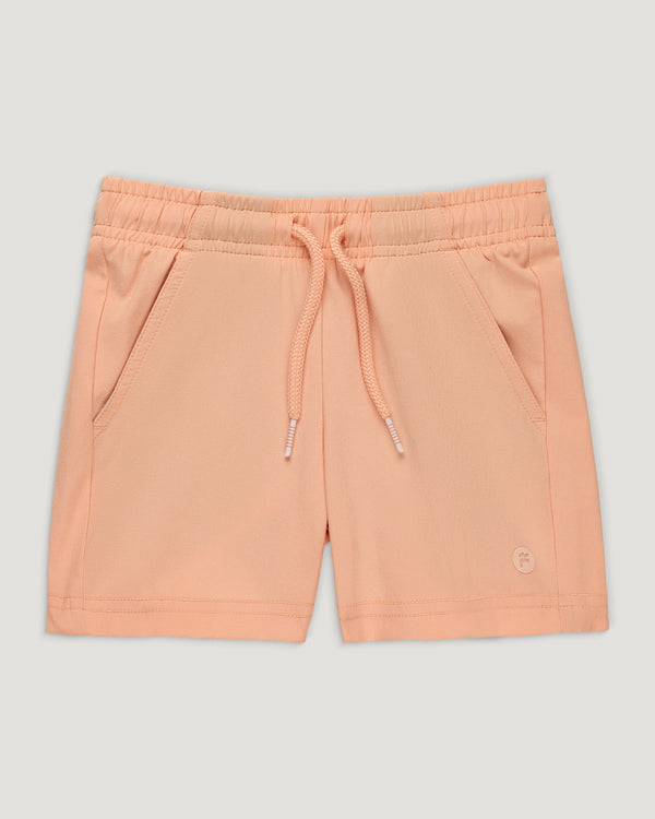 Toddler Breeze Short - Coral Peach