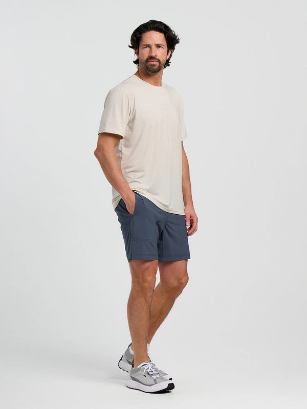 Men's Active Breeze Short – 7" - Storm Cloud