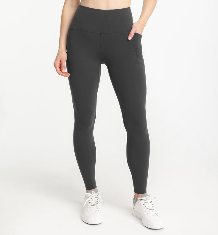 Women's All Day Pocket Legging - Black Sand