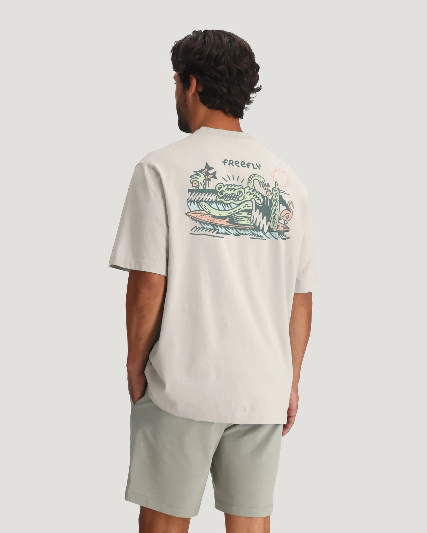 Ankle Biter Relaxed Graphic Tee - Bone