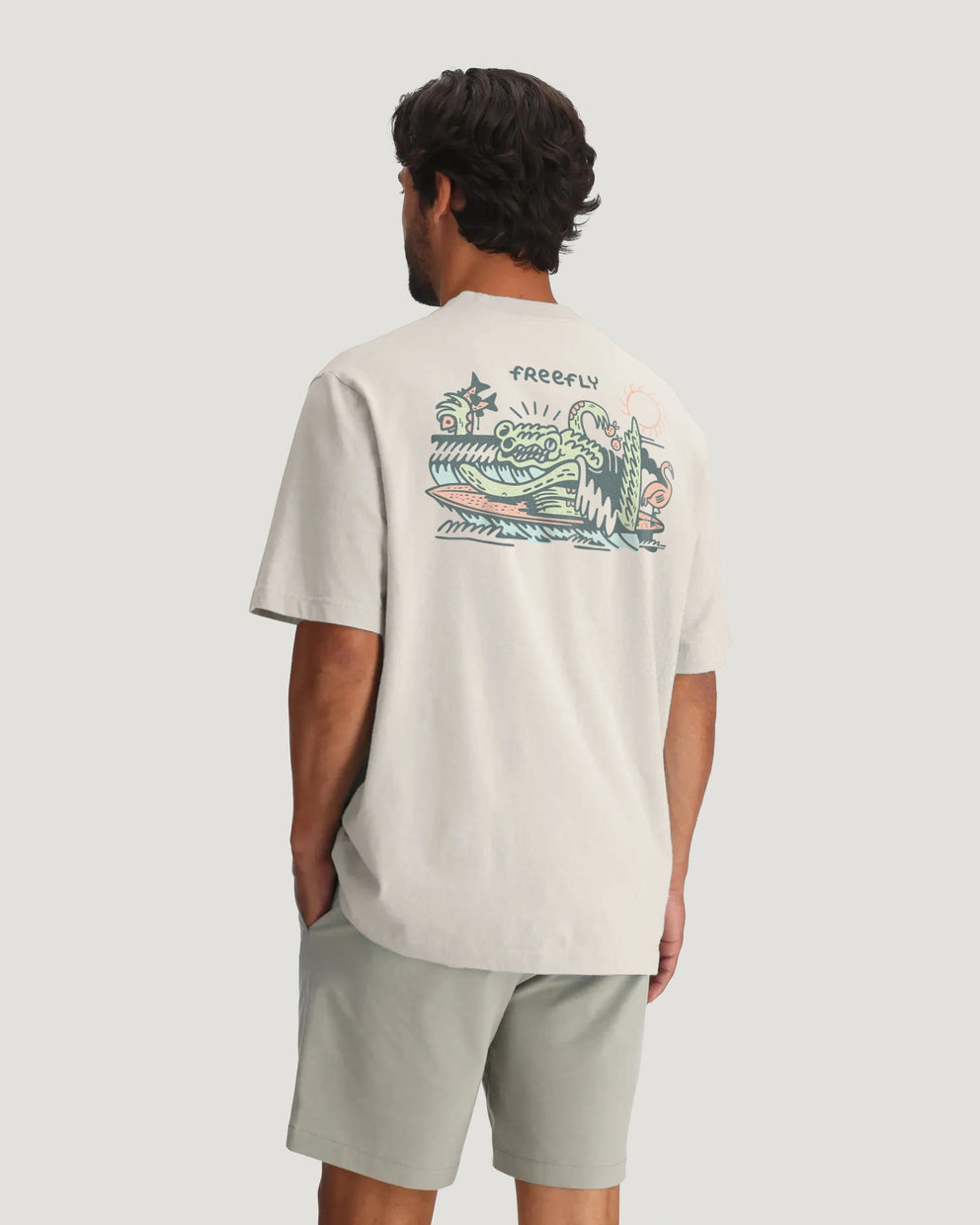 Ankle Biter Relaxed Graphic Tee - Bone