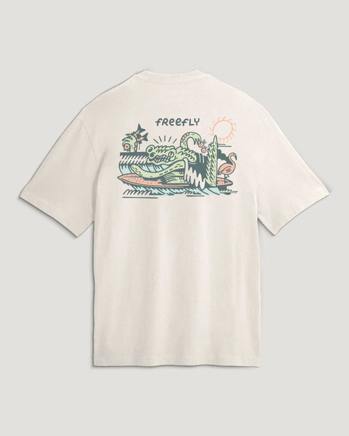 Ankle Biter Relaxed Graphic Tee - Bone