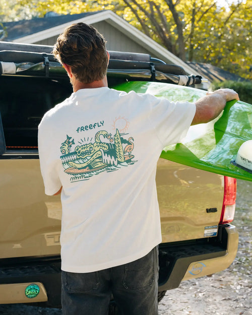 Ankle Biter Relaxed Graphic Tee - Bone