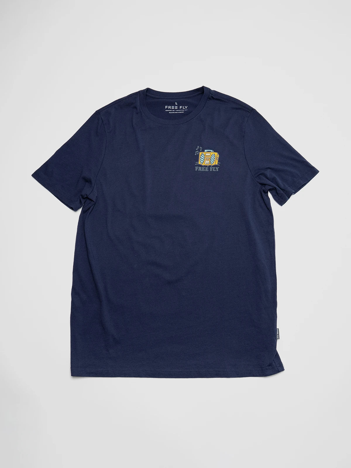 Beach Bound Tee - Heather Navy