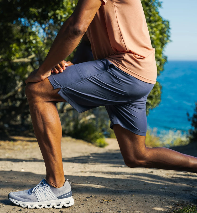 Men's Bamboo-Lined Active Breeze Short – 5.5" - Storm Cloud