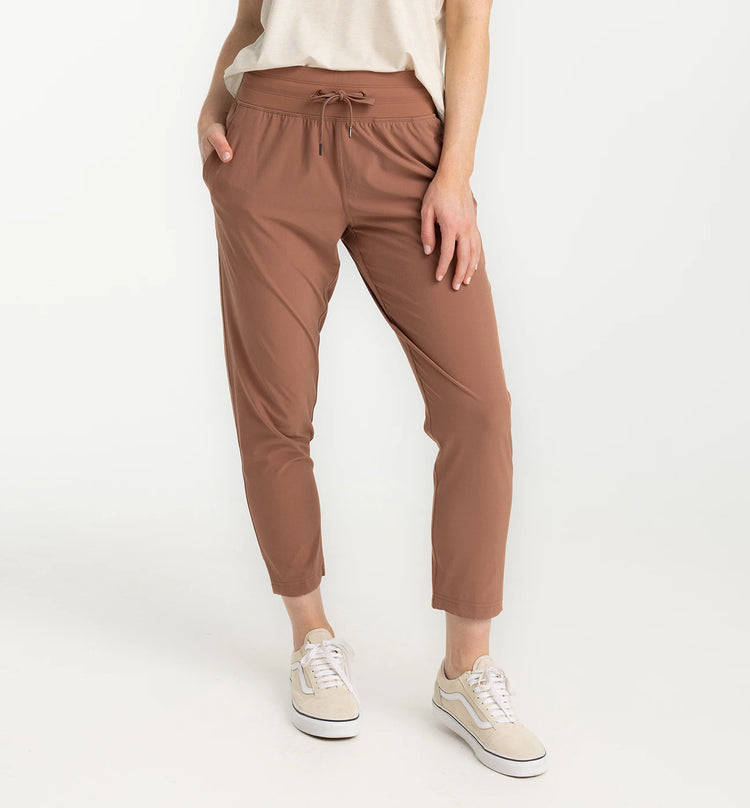 Women's Breeze Cropped Pant - Baltic Amber