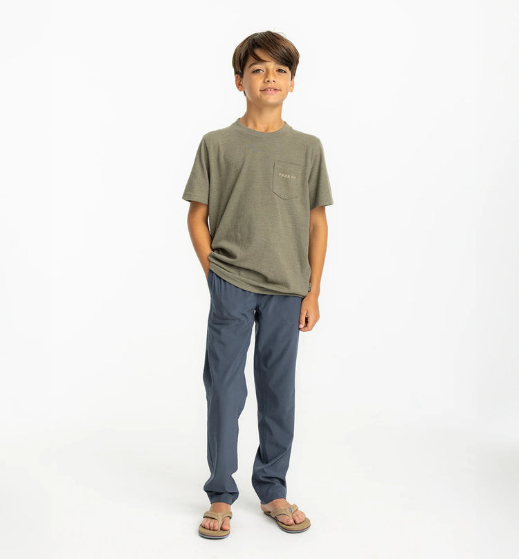 Boys' Breeze Pant - Blue Dusk II