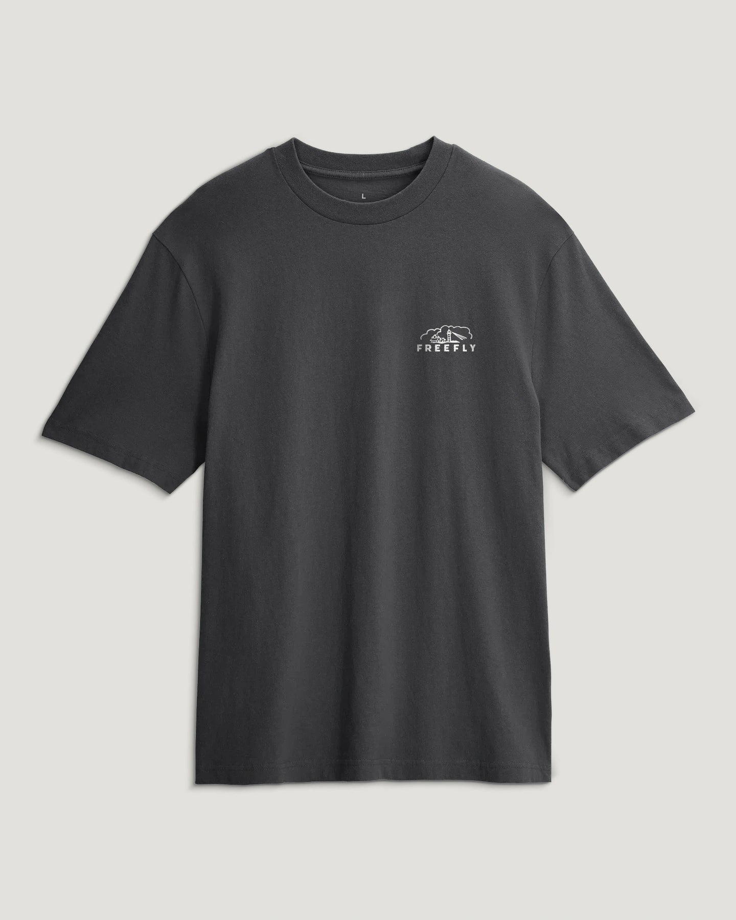 Cold Snap Relaxed Graphic Tee - Anthracite