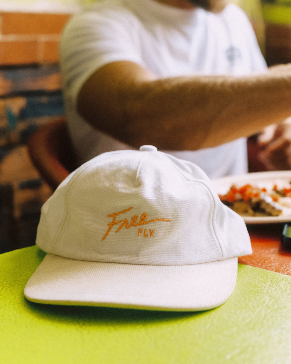 Cruiser Flat Brim Hat - Bright White