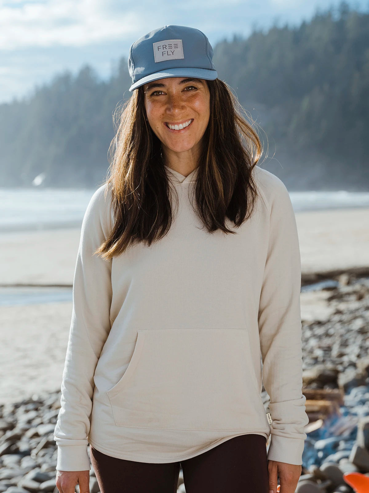 Women's Bamboo Lightweight Fleece Hoodie - Fatigue