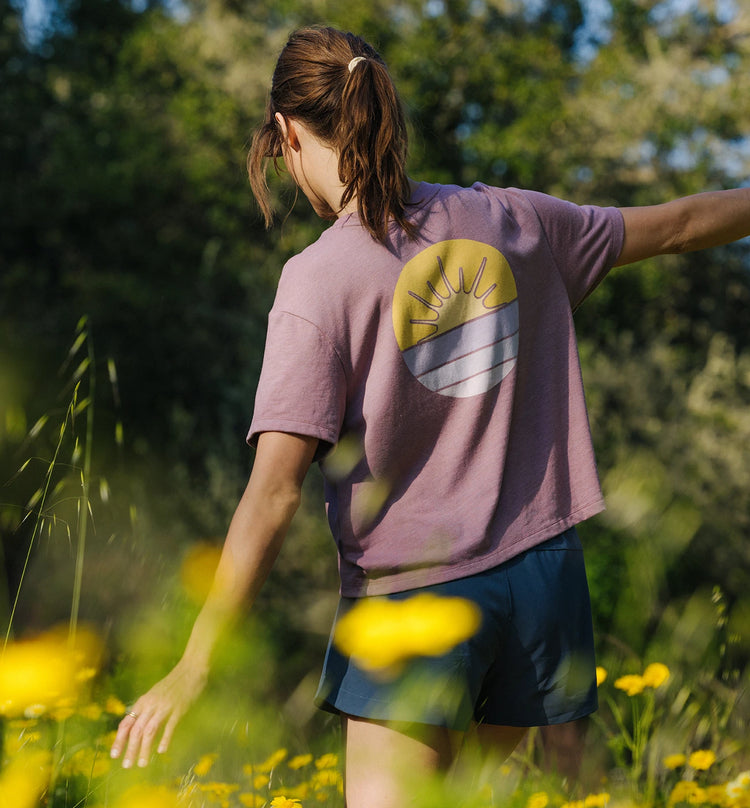 Women's Daybreak Tee - Heather Fig