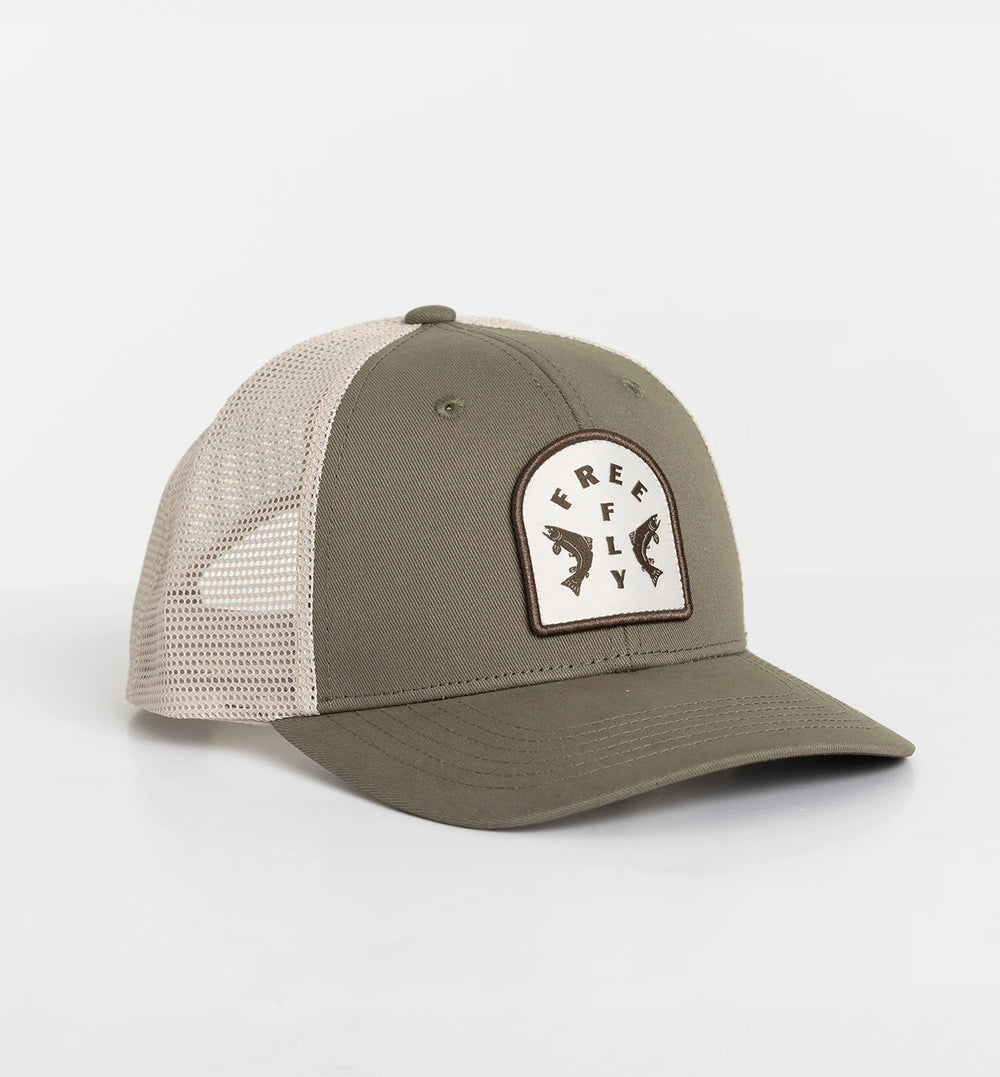 Doubled Up Trucker Hat - Capers Green second image