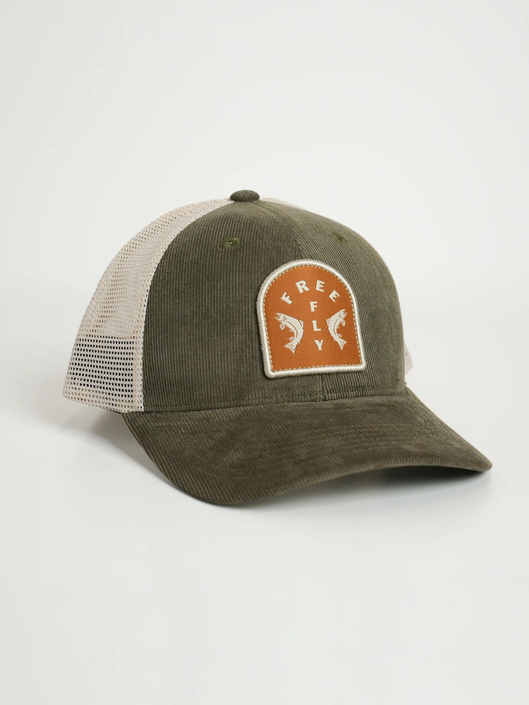 Doubled Up Trucker Hat - Smokey Olive