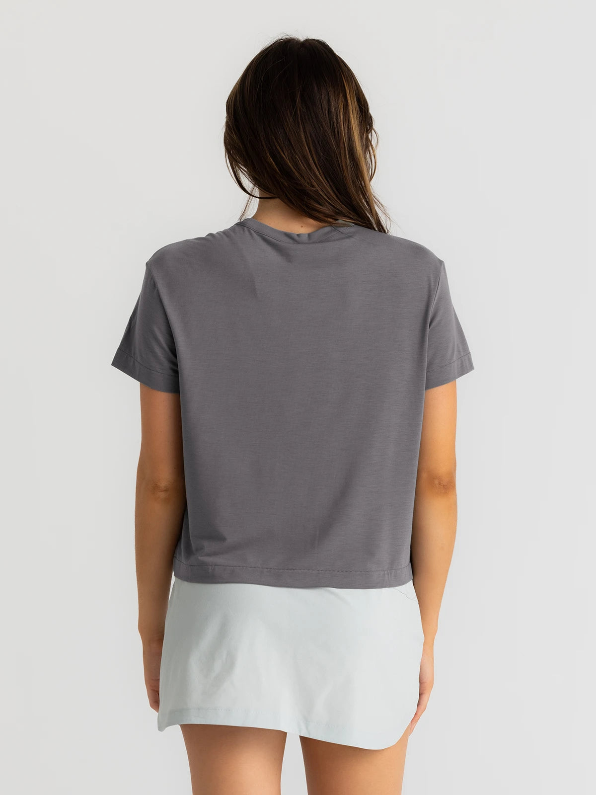 Women's Elevate Lightweight Tee - Smoke