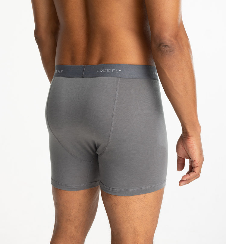 Men's Elevate Boxer Brief - Smoke