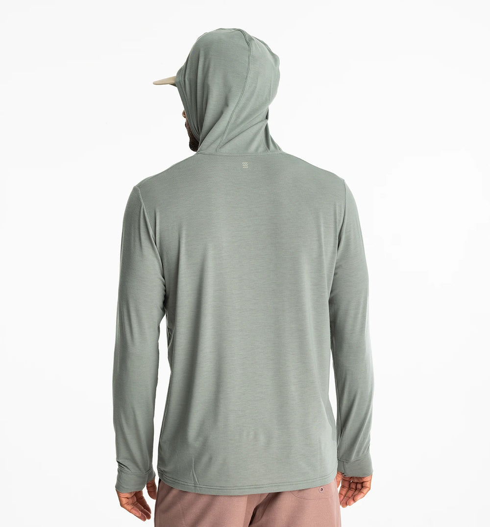 Men's Elevate Lightweight Hoodie - Agave Green second image