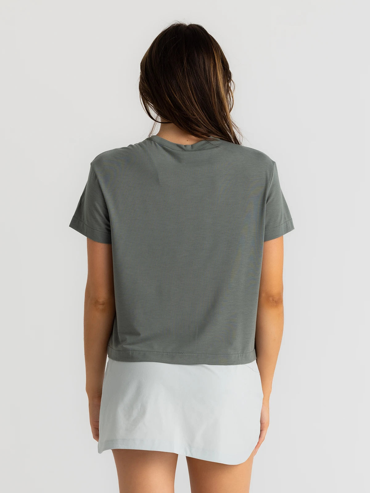 Women's Elevate Lightweight Tee - Agave Green