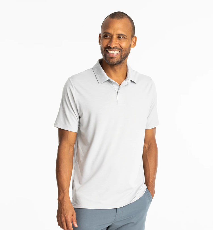 Men's Elevate Polo - Aspen Grey