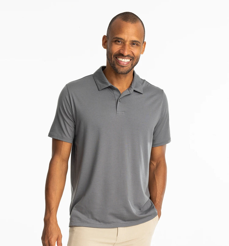 Men's Elevate Polo - Smoke