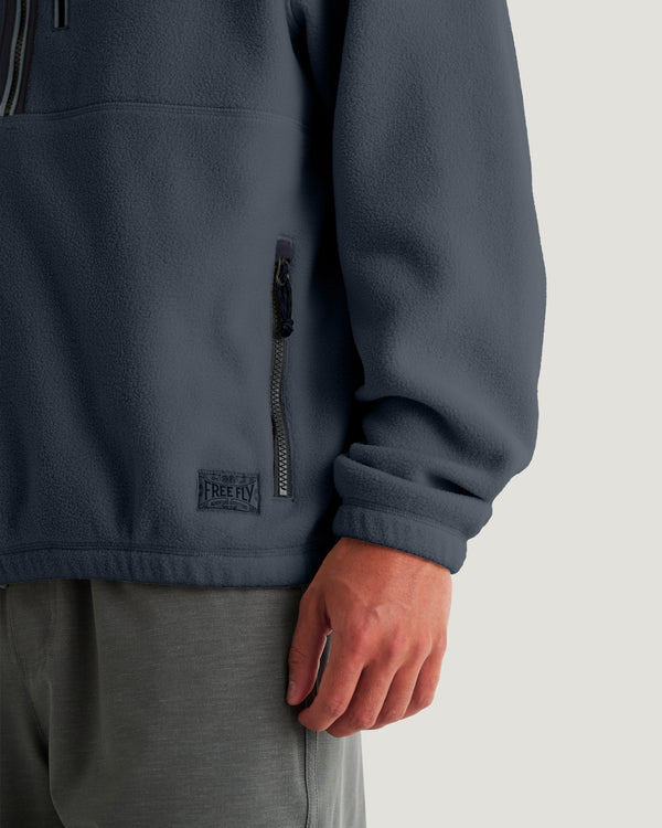 Men's Ashridge Fleece Half Zip - Storm Cloud