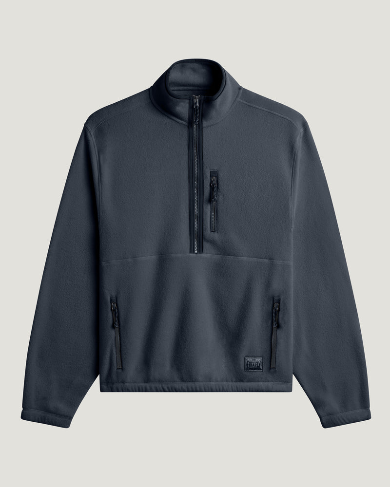 Men's Ashridge Fleece Half Zip - Storm Cloud