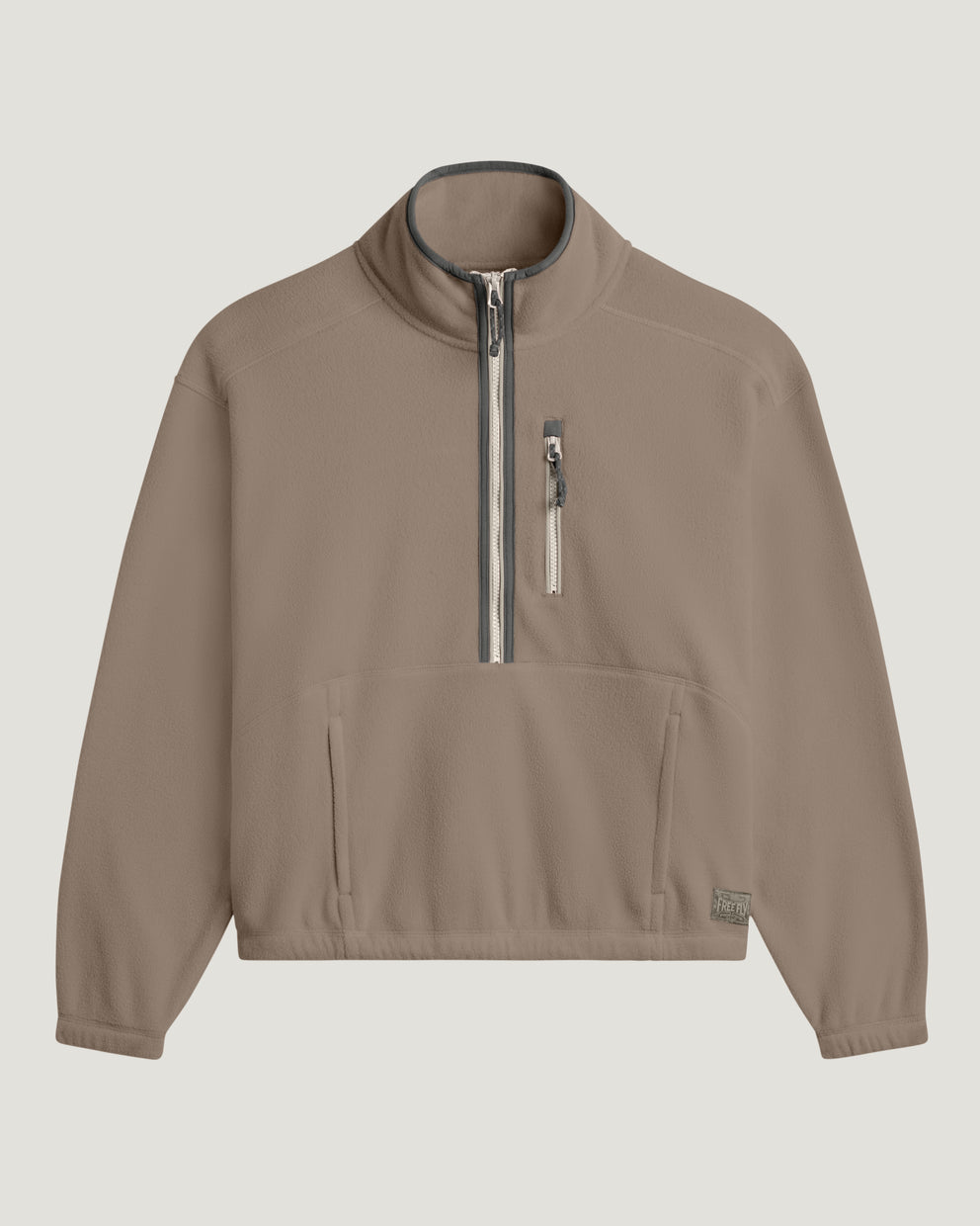 Women's Ashridge Fleece Half Zip - Fossil
