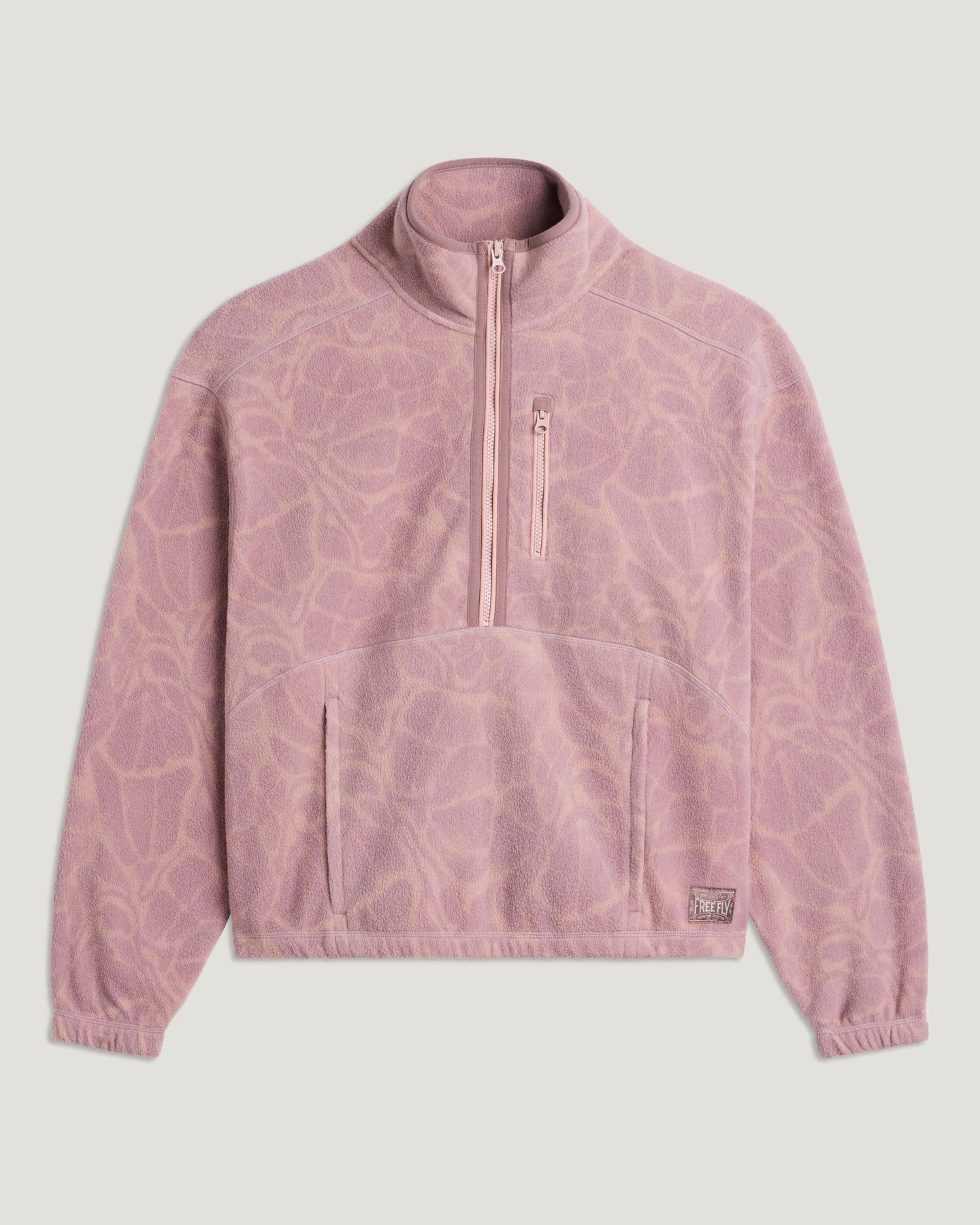 Women's Ashridge Fleece Half Zip - Cosmic Bloom Plum
