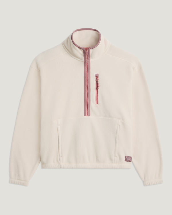 Women's Ashridge Fleece Half Zip - French Oak