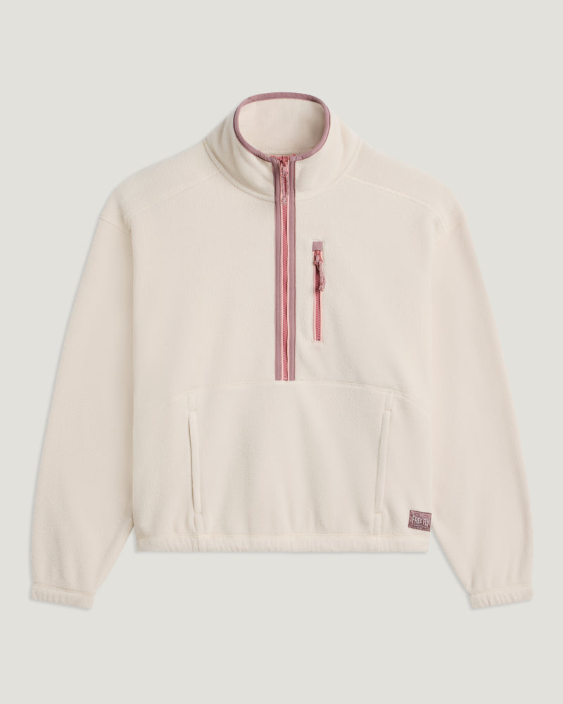 Women's Ashridge Fleece Half Zip - French Oak