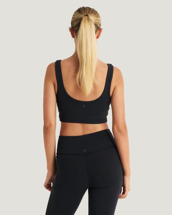Women's Terraflow Scoop Tank - Black