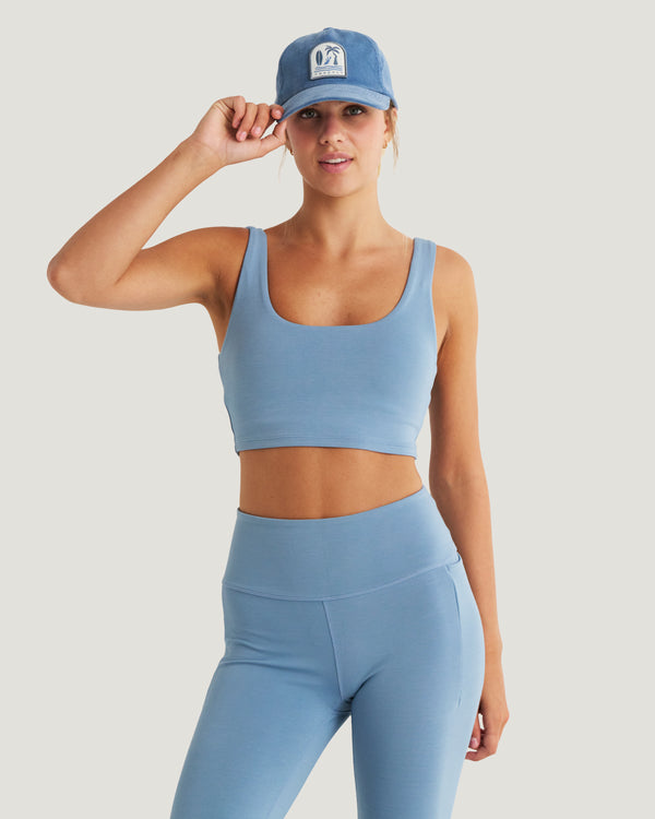 Women's Terraflow Scoop Tank - Windward Blue