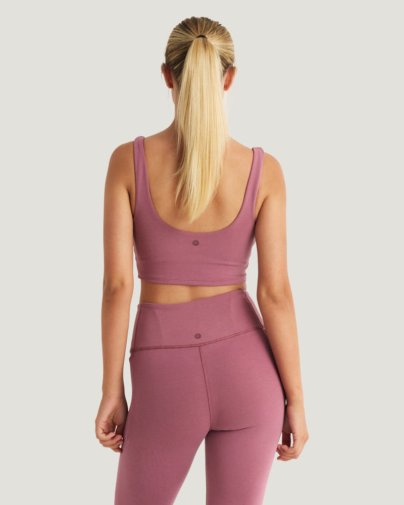 Women's Terraflow Scoop Tank - Plum