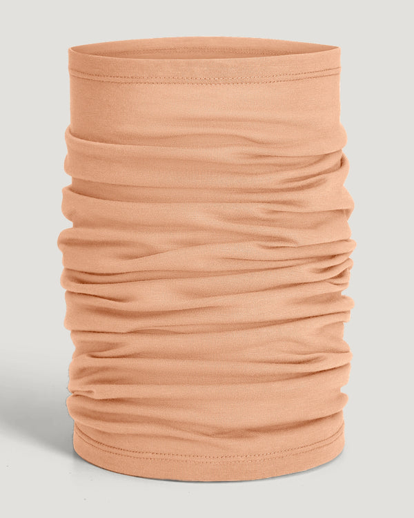 Bamboo Lightweight Sun Mask - Coral Peach