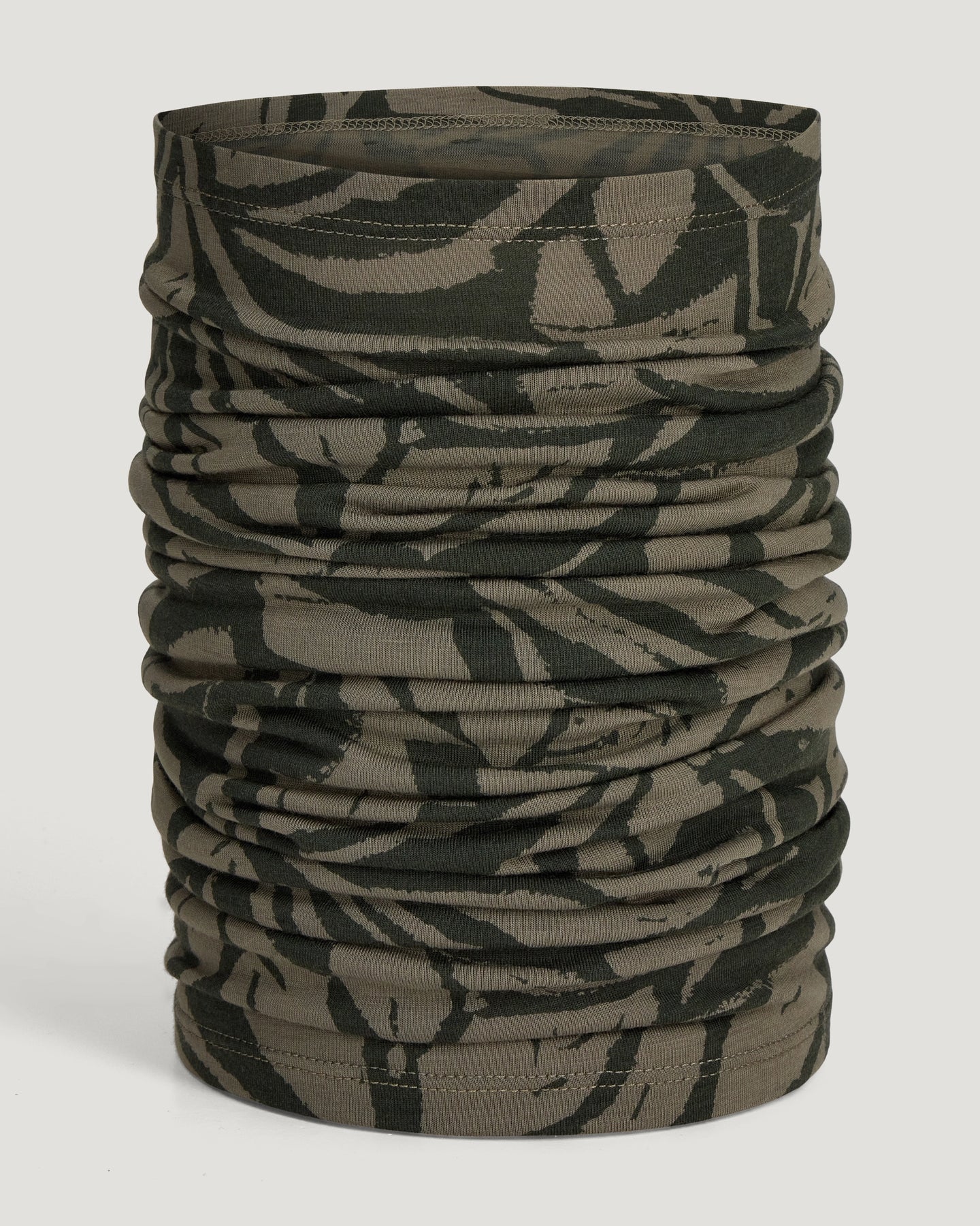 Bamboo Lightweight Sun Mask - Canopy Print Dark Forest