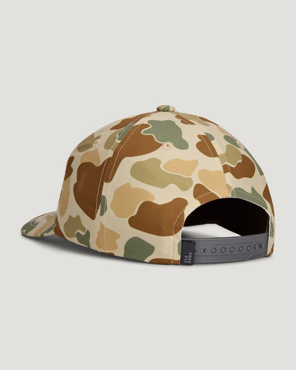 Standard Patch Camo Performance Hat - Vintage Camo