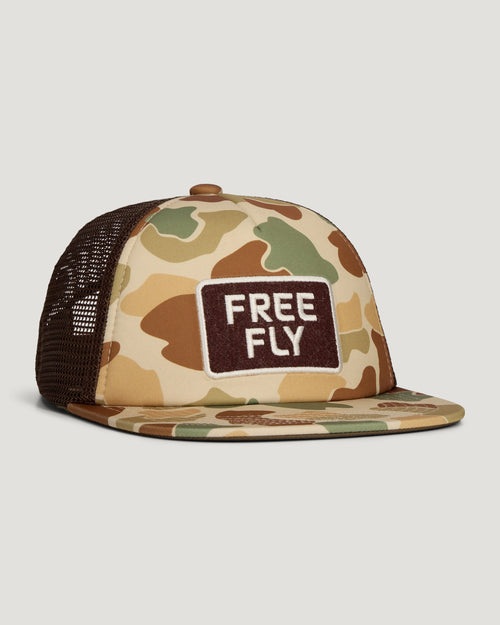 Toddler Standard Patch Camo Foam Trucker - Vintage Camo