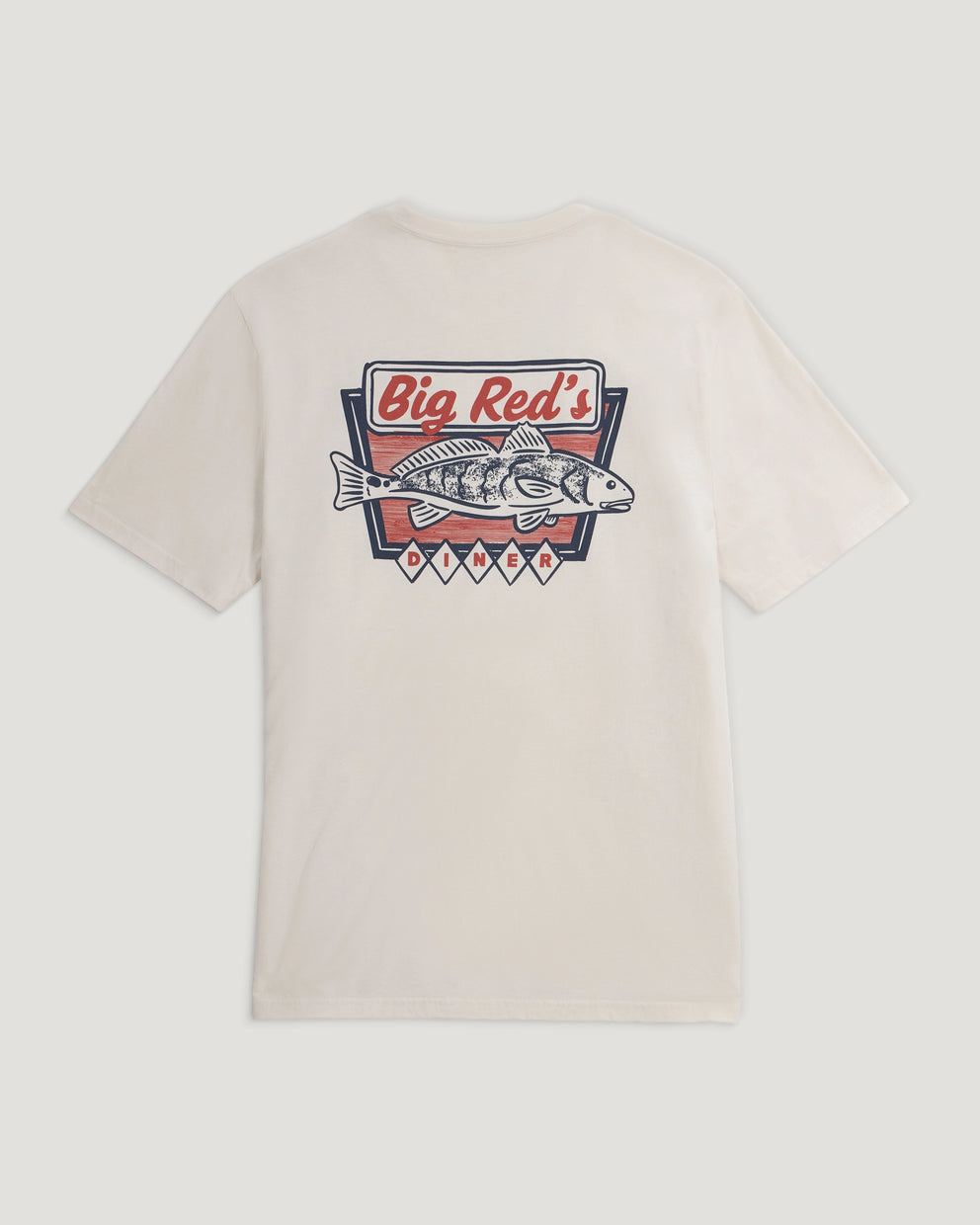 Big Reds Diner Tee - Heather Birch