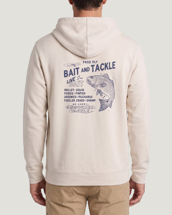 Bait Shop Fleece Hoodie - French Oak