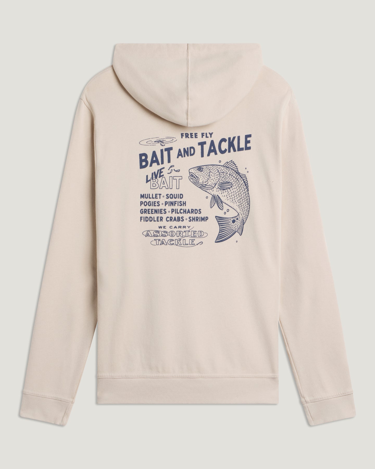 Bait Shop Fleece Hoodie - French Oak