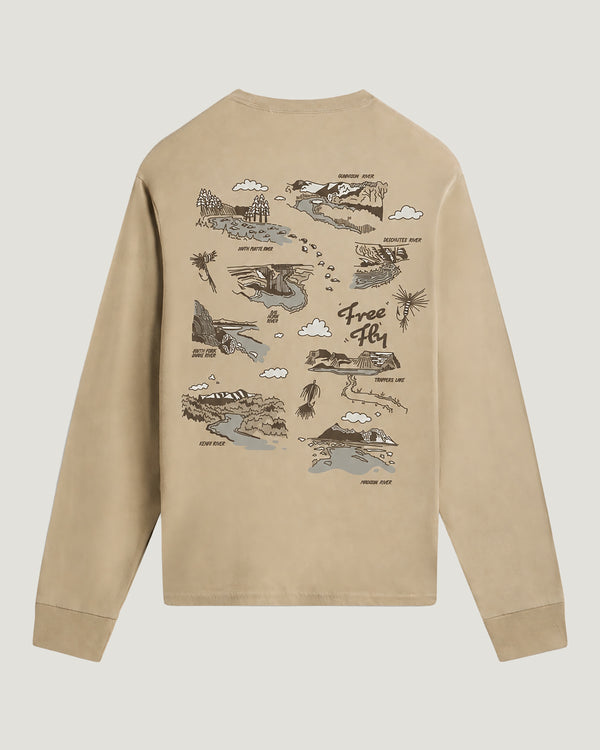 Trout Bum Long Sleeve - Coriander