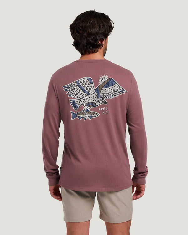 Osprey Catch Long Sleeve - Plum