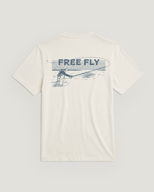 Retro Cast Tee - Bone