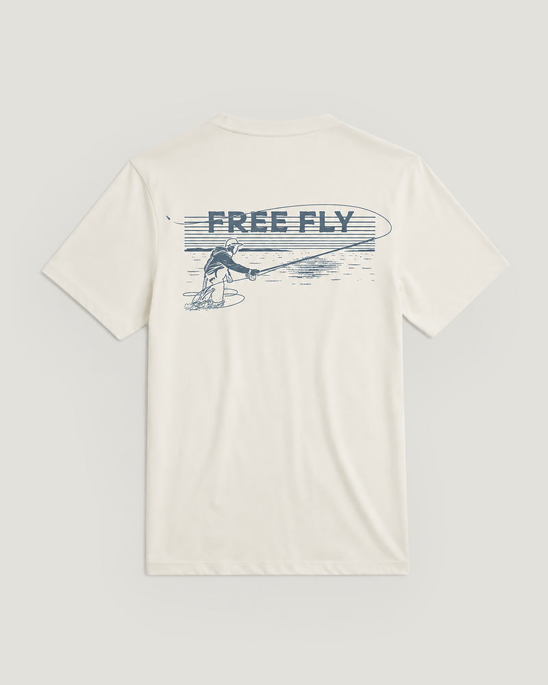 Retro Cast Tee - Bone