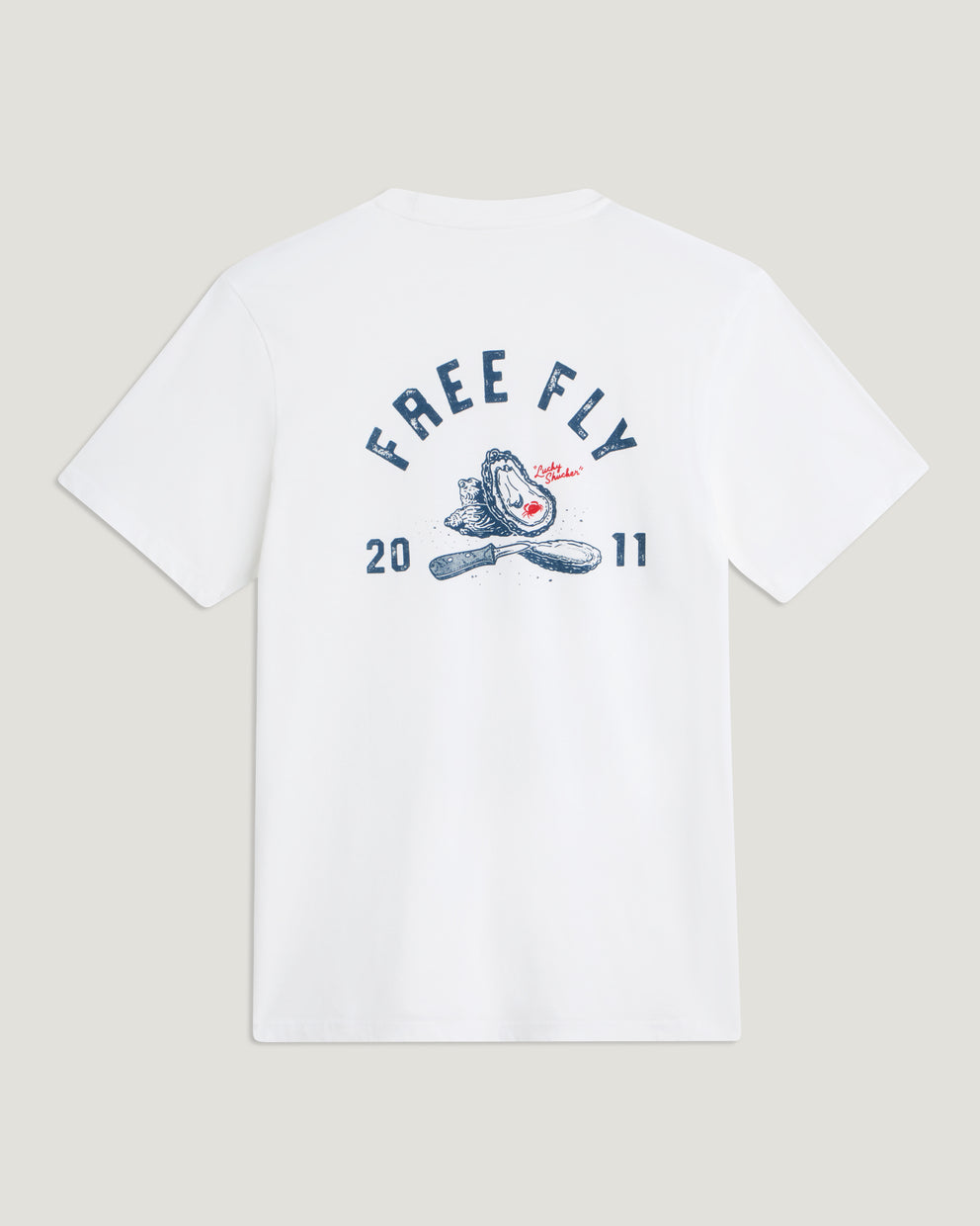 Lucky Shucker Pocket Tee - Bone