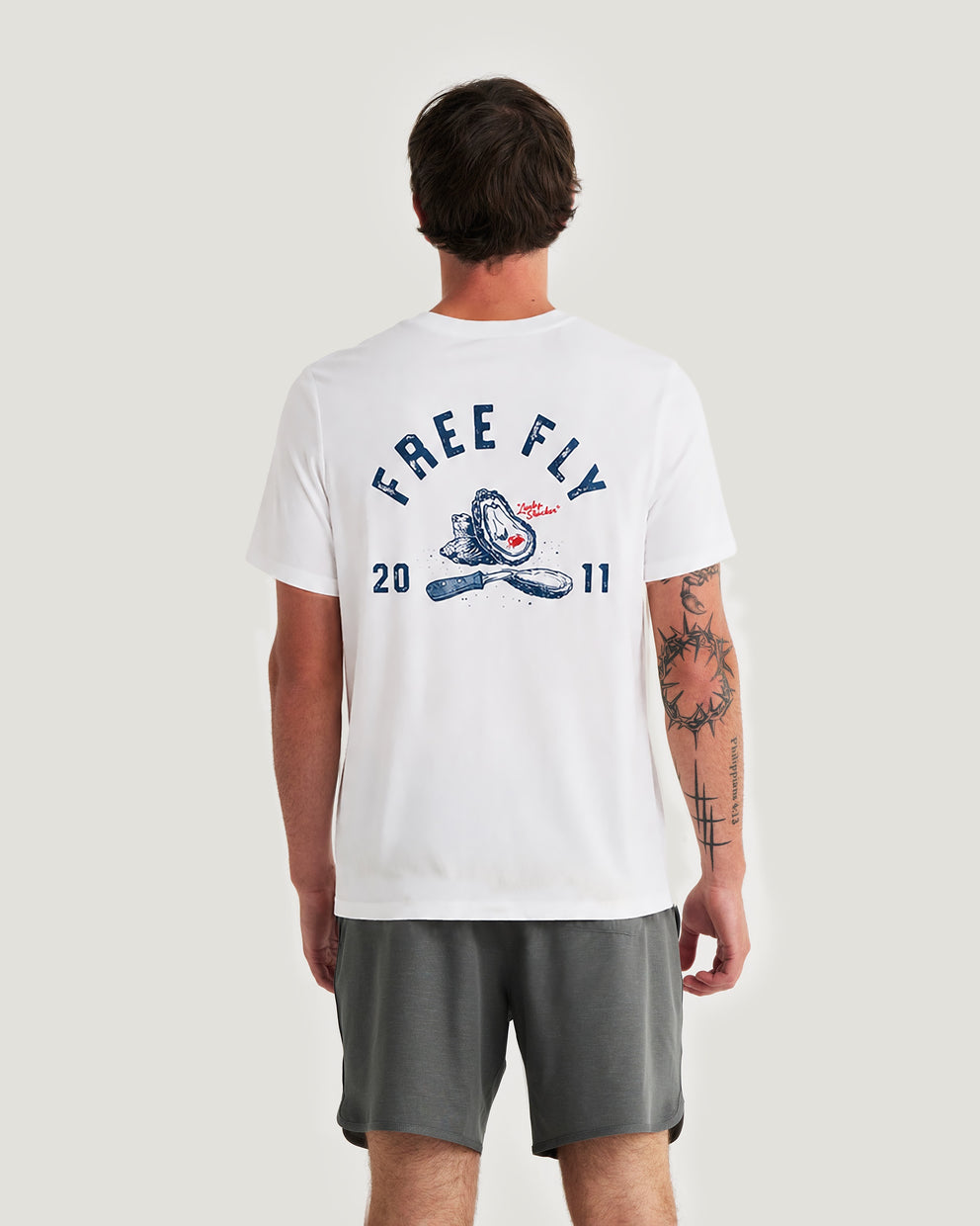Lucky Shucker Pocket Tee - Bone