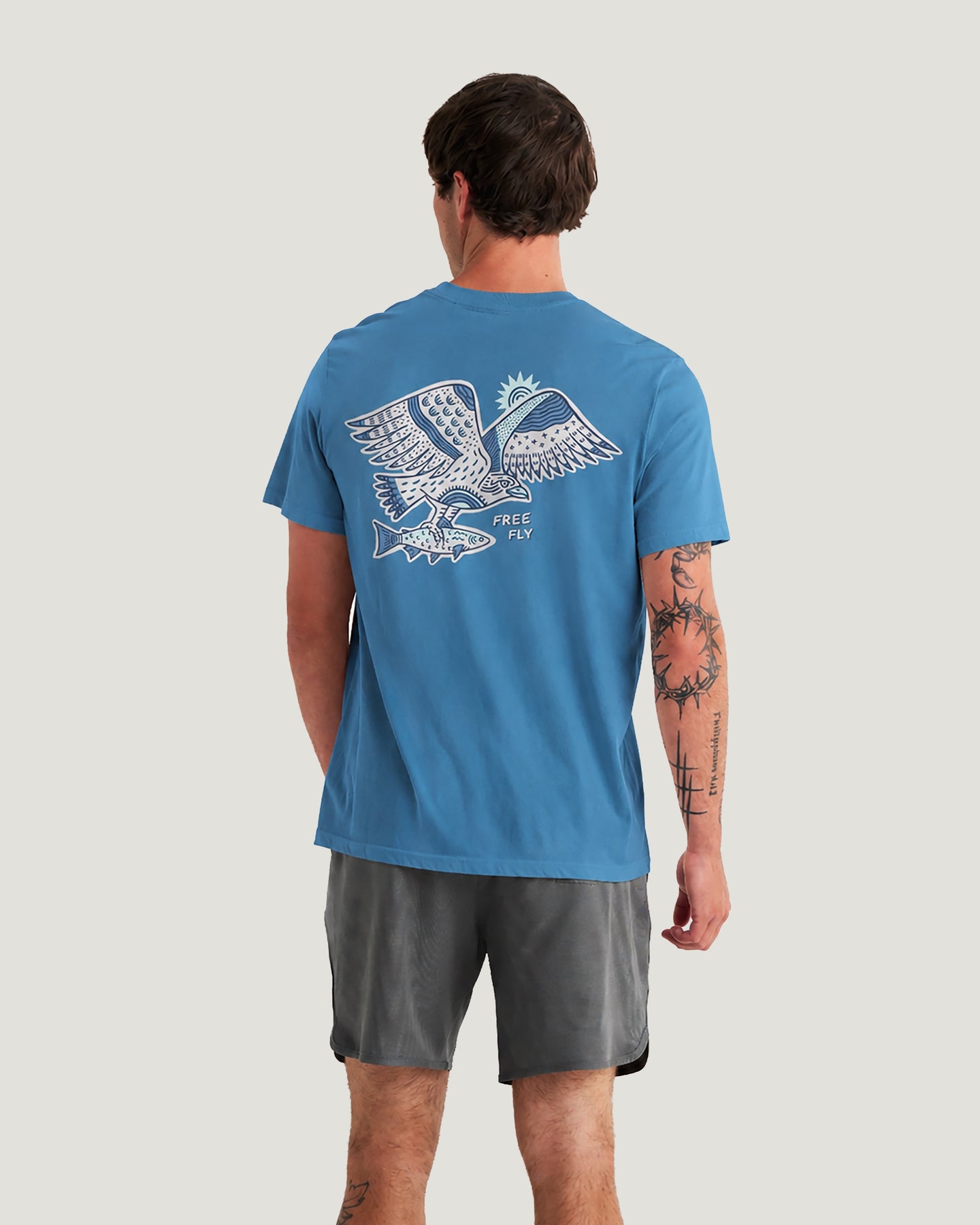 Osprey Catch Tee - Pacific Blue