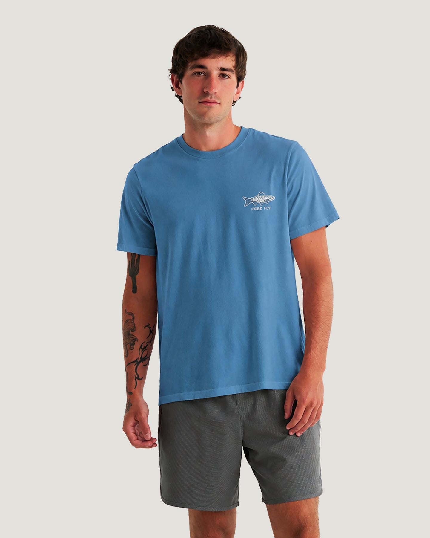 Osprey Catch Tee - Pacific Blue